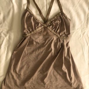 Shimmery lululemon tank